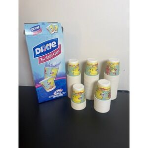 Dixie Tropical Fantasy 3oz Bath Cups Disposable Paper Cups 183 Count 0391